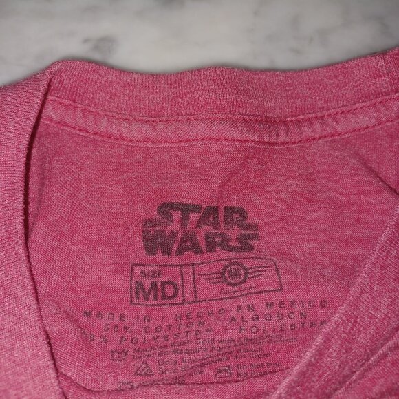 Star Wars Kid's Tee Medium Red Short Sleeve - Picture 2 of 4